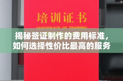 山西揭秘签证制作的费用标准，如何选择性价比最高的服务？
