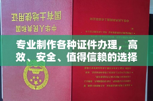 山西专业制作各种证件办理，高效、安全、值得信赖的选择