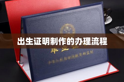 山西出生证明制作的办理流程