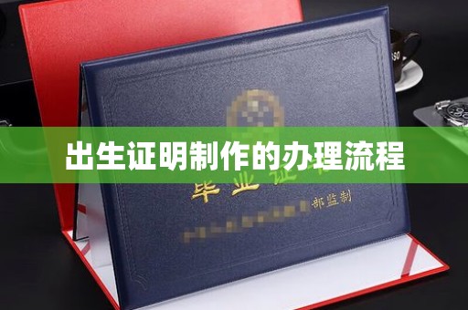 山西出生证明制作的办理流程