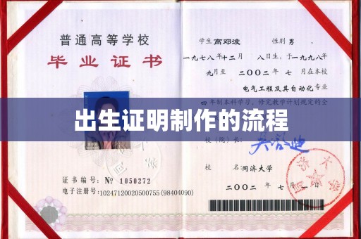 山西出生证明制作的流程
